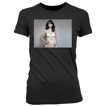 Jennifer Love Hewitt Women's Junior Cut Crewneck T-Shirt