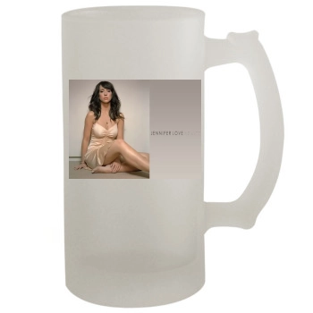 Jennifer Love Hewitt 16oz Frosted Beer Stein