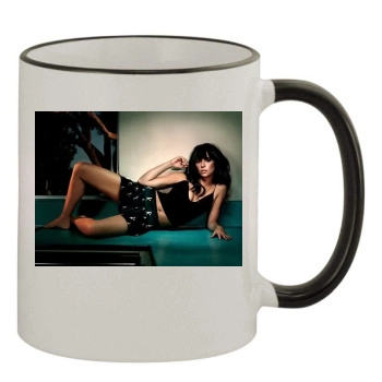 Jennifer Love Hewitt 11oz Colored Rim & Handle Mug