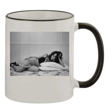 Jennifer Love Hewitt 11oz Colored Rim & Handle Mug