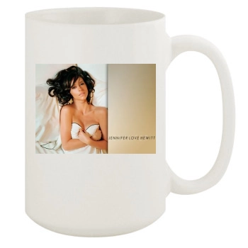 Jennifer Love Hewitt 15oz White Mug