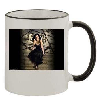 Jennifer Love Hewitt 11oz Colored Rim & Handle Mug