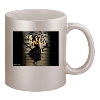 Jennifer Love Hewitt 11oz Metallic Silver Mug