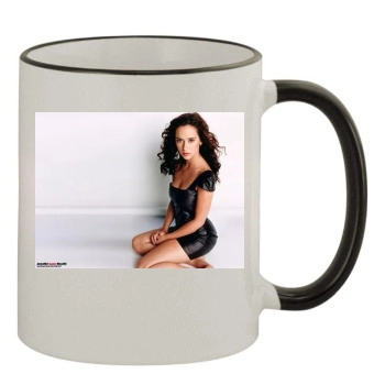 Jennifer Love Hewitt 11oz Colored Rim & Handle Mug