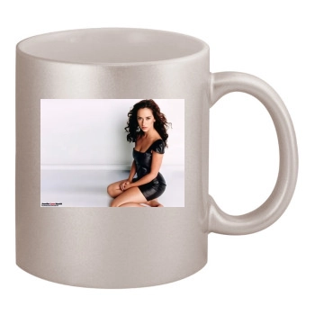 Jennifer Love Hewitt 11oz Metallic Silver Mug