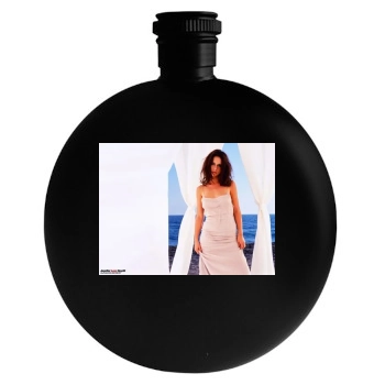 Jennifer Love Hewitt Round Flask