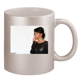 Jennifer Love Hewitt 11oz Metallic Silver Mug