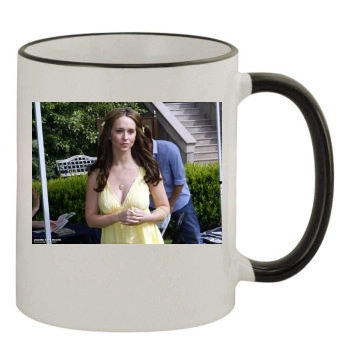 Jennifer Love Hewitt 11oz Colored Rim & Handle Mug