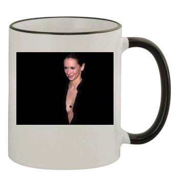 Jennifer Love Hewitt 11oz Colored Rim & Handle Mug