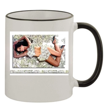 Jennifer Love Hewitt 11oz Colored Rim & Handle Mug