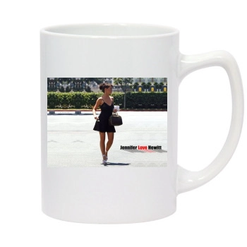 Jennifer Love Hewitt 14oz White Statesman Mug