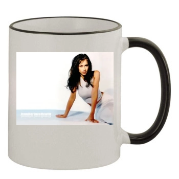 Jennifer Love Hewitt 11oz Colored Rim & Handle Mug