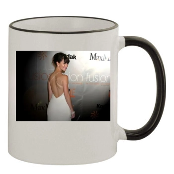 Jennifer Love Hewitt 11oz Colored Rim & Handle Mug