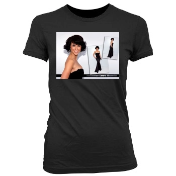 Jennifer Love Hewitt Women's Junior Cut Crewneck T-Shirt