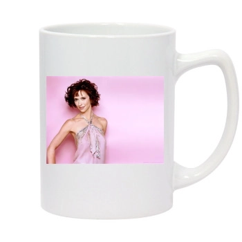 Jennifer Love Hewitt 14oz White Statesman Mug