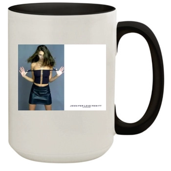 Jennifer Love Hewitt 15oz Colored Inner & Handle Mug