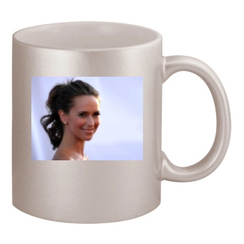 Jennifer Love Hewitt 11oz Metallic Silver Mug