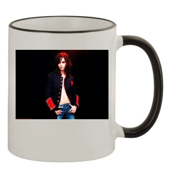 Jennifer Love Hewitt 11oz Colored Rim & Handle Mug