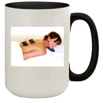 Jennifer Love Hewitt 15oz Colored Inner & Handle Mug