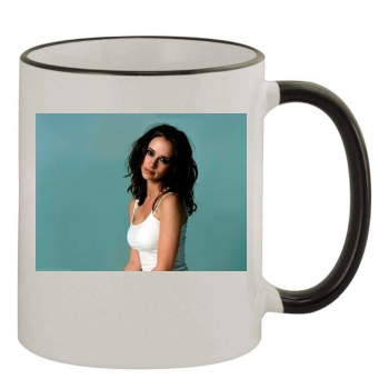 Jennifer Love Hewitt 11oz Colored Rim & Handle Mug