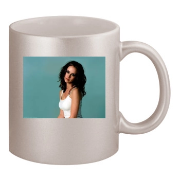 Jennifer Love Hewitt 11oz Metallic Silver Mug