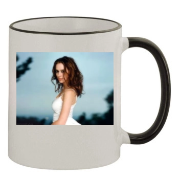 Jennifer Love Hewitt 11oz Colored Rim & Handle Mug