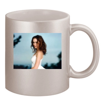 Jennifer Love Hewitt 11oz Metallic Silver Mug