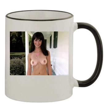 Jennifer Love Hewitt 11oz Colored Rim & Handle Mug