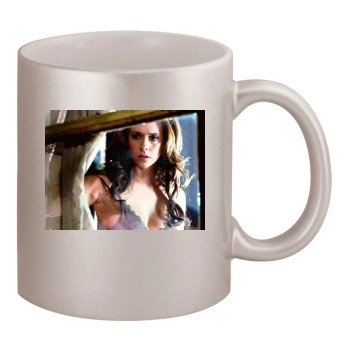 Jennifer Love Hewitt 11oz Metallic Silver Mug