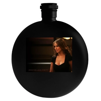 Jennifer Love Hewitt Round Flask