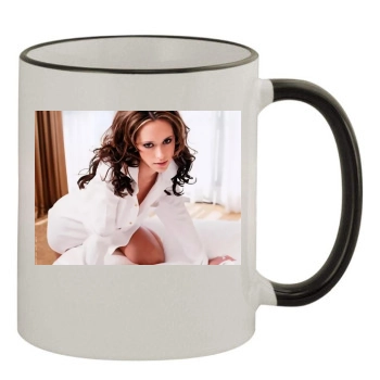 Jennifer Love Hewitt 11oz Colored Rim & Handle Mug