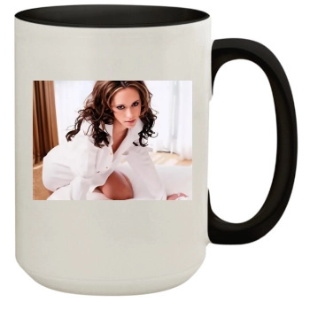 Jennifer Love Hewitt 15oz Colored Inner & Handle Mug