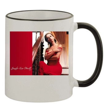 Jennifer Love Hewitt 11oz Colored Rim & Handle Mug