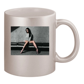 Jennifer Love Hewitt 11oz Metallic Silver Mug