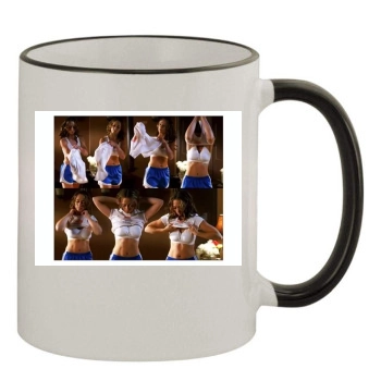 Jennifer Love Hewitt 11oz Colored Rim & Handle Mug