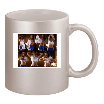 Jennifer Love Hewitt 11oz Metallic Silver Mug