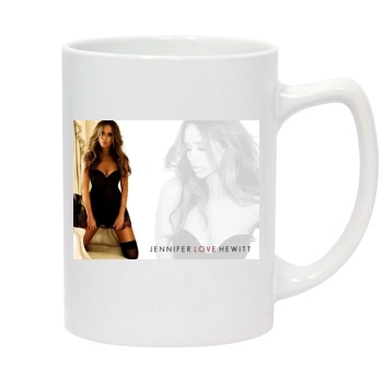 Jennifer Love Hewitt 14oz White Statesman Mug