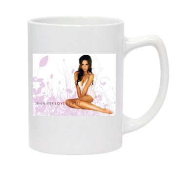 Jennifer Love Hewitt 14oz White Statesman Mug