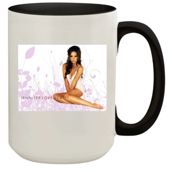 Jennifer Love Hewitt 15oz Colored Inner & Handle Mug