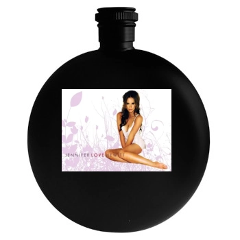 Jennifer Love Hewitt Round Flask