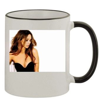 Jennifer Love Hewitt 11oz Colored Rim & Handle Mug