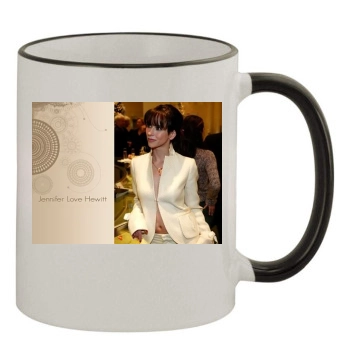 Jennifer Love Hewitt 11oz Colored Rim & Handle Mug