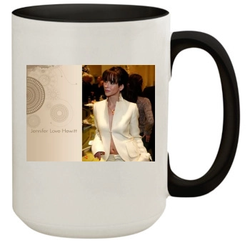 Jennifer Love Hewitt 15oz Colored Inner & Handle Mug