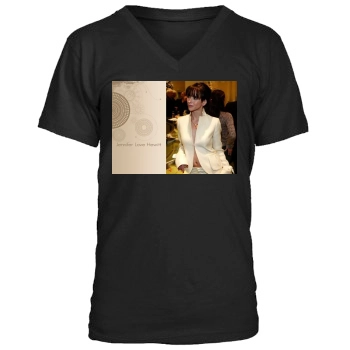 Jennifer Love Hewitt Men's V-Neck T-Shirt