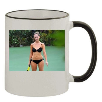 Jennifer Love Hewitt 11oz Colored Rim & Handle Mug