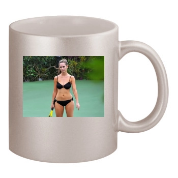 Jennifer Love Hewitt 11oz Metallic Silver Mug