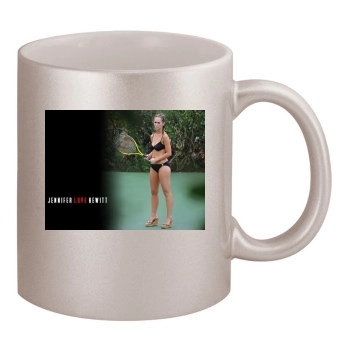 Jennifer Love Hewitt 11oz Metallic Silver Mug