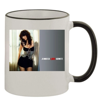 Jennifer Love Hewitt 11oz Colored Rim & Handle Mug