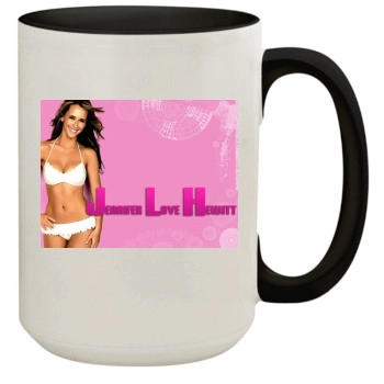 Jennifer Love Hewitt 15oz Colored Inner & Handle Mug