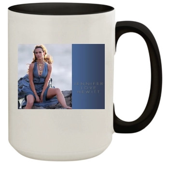 Jennifer Love Hewitt 15oz Colored Inner & Handle Mug